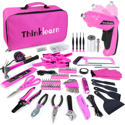 Thinklearn 205Pcs Pink Tool Set-TL1016