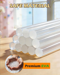 Thinklearn 120-Count Hot Glue Sticks Full Size for Hot Glue Gun-TL1153