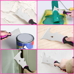 Thinklearn Pink Putty Knife Set, Drywall Tools-TL1026