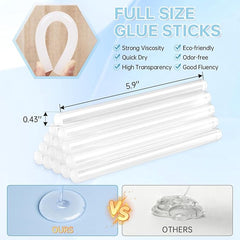 Thinklearn Blue Heavy Duty Large Glue Gun-TL1097