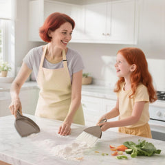 Tinklearn 2PCS Small Broom and Dustpan Set-TL1102