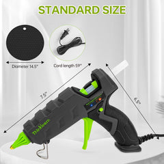 Thinklearn Gray Heavy Duty Large Glue Gun-TL1096