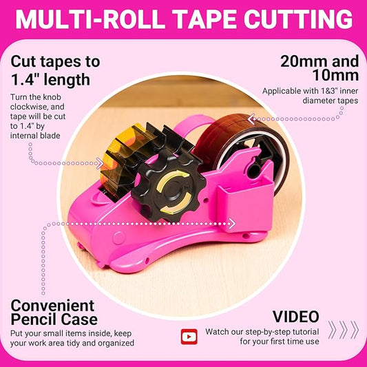 Thinklearn Pink Heat Tape Dispenser Sublimation-TL1075