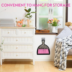 Thinklearn 2PCS Mini Dustpan and Brush Set-TL1055