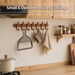 Tinklearn 2PCS Small Broom and Dustpan Set-TL1102