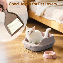 Tinklearn 2PCS Small Broom and Dustpan Set-TL1102