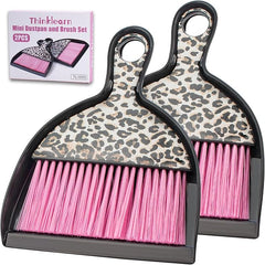 Thinklearn 2PCS Mini Dustpan and Brush Set-TL1055