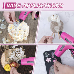 Thinklearn 7.2V Pink Glue Gun Set-TL1050