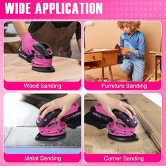 Thinklearn Cordless Detail Sander-TL1061