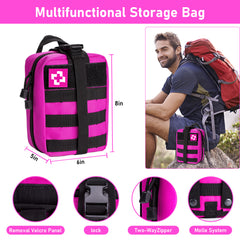 Thinklearn Pink Survival Kits with First Aid Kit-TL0009