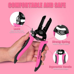 ThinkLearn Pink Wire Stripper Set  -TL1023