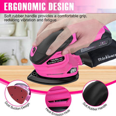 Thinklearn Cordless Detail Sander-TL1061