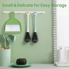 Thinklearn 2PCS Small Broom and Dustpan Set-TL1083