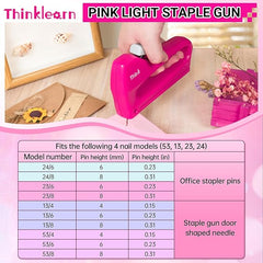 Thinklearn Light Duty Staple Gun for Wood-TL1081
