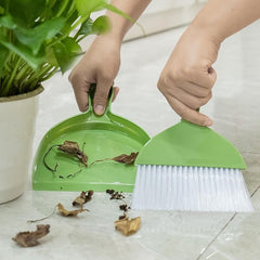 Thinklearn 2PCS Small Broom and Dustpan Set-TL1083