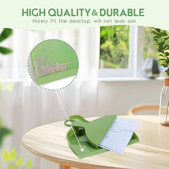 Thinklearn 2PCS Small Broom and Dustpan Set-TL1083