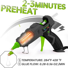 Thinklearn Gray Heavy Duty Large Glue Gun-TL1096