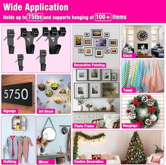 Thinklearn 327Pcs Picture Hanging Kit-TL1095