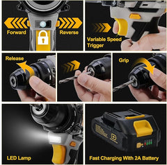 Thinklearn 20V Brushless Drill Set-TL1085